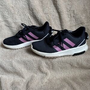 Adidas Women's Blue and Purple Sneakers